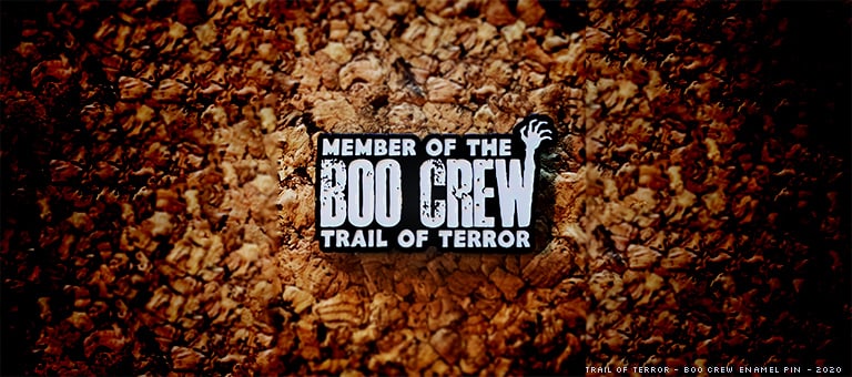 Trail of Terror 2020 Enamel Boo Crew Pin